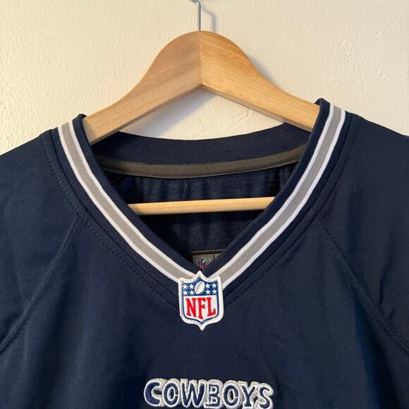 Nike NFL Tony Romo #9 Dallas Cowboys On Field Blue Jersey Size 56 Stitched - Picture 4 of 11